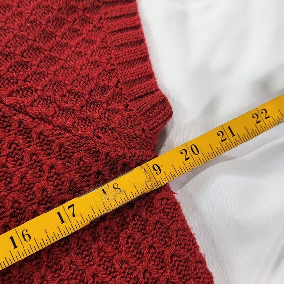 a.n.a textured short sleeve tunic sweater large pullover red large
Lot H - Picture 6 of 6